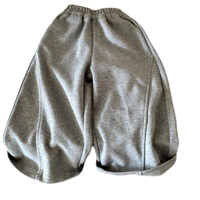 Small and medium-sized children's casual pants for loose sports