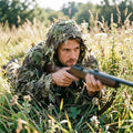 Tactical Ghillie Suit with Hat, Breathable 3D Leafy Sniper Cloak Coat for Hunting, Airsoft, Paintball, CS & Outdoor Wargame