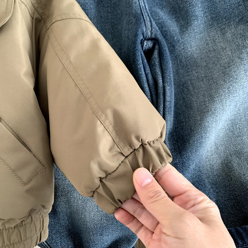 Small and medium-sized girls' baby jacket