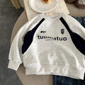 Children's long sleeved shirt versatile for baby girls