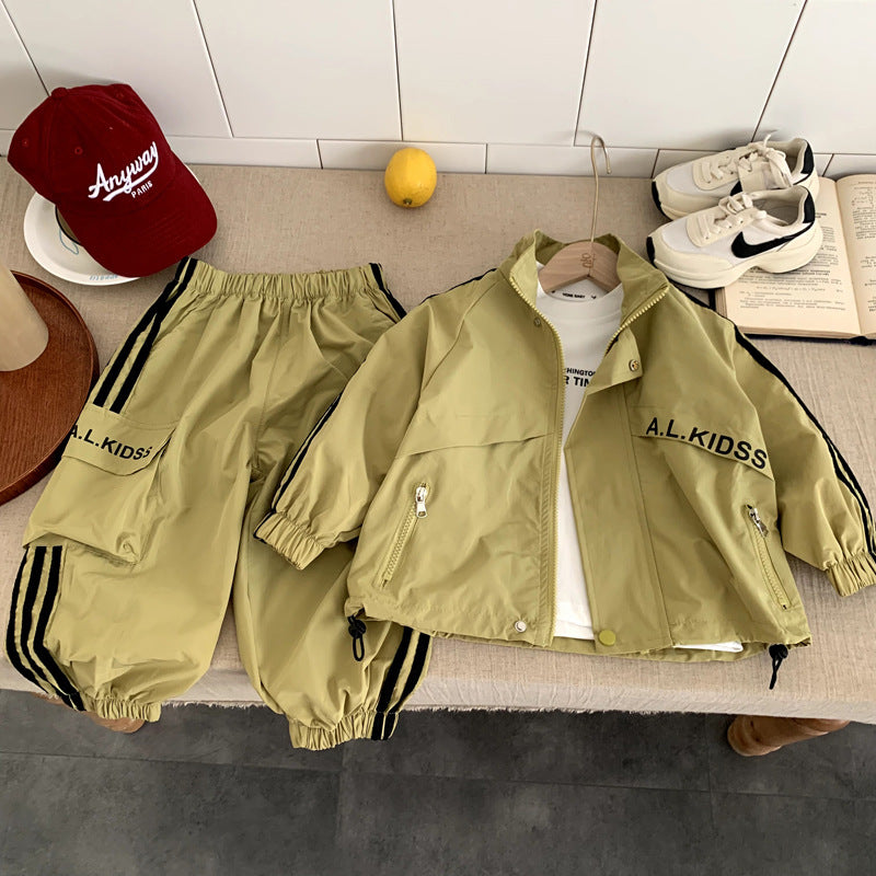 Leisure sportswear workwear casual two-piece set