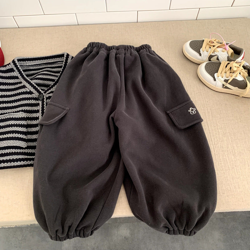 Children's and boys' sports pants for spring and autumn