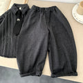 Children's Baby Girl Striped Shirt Pants Autumn Set