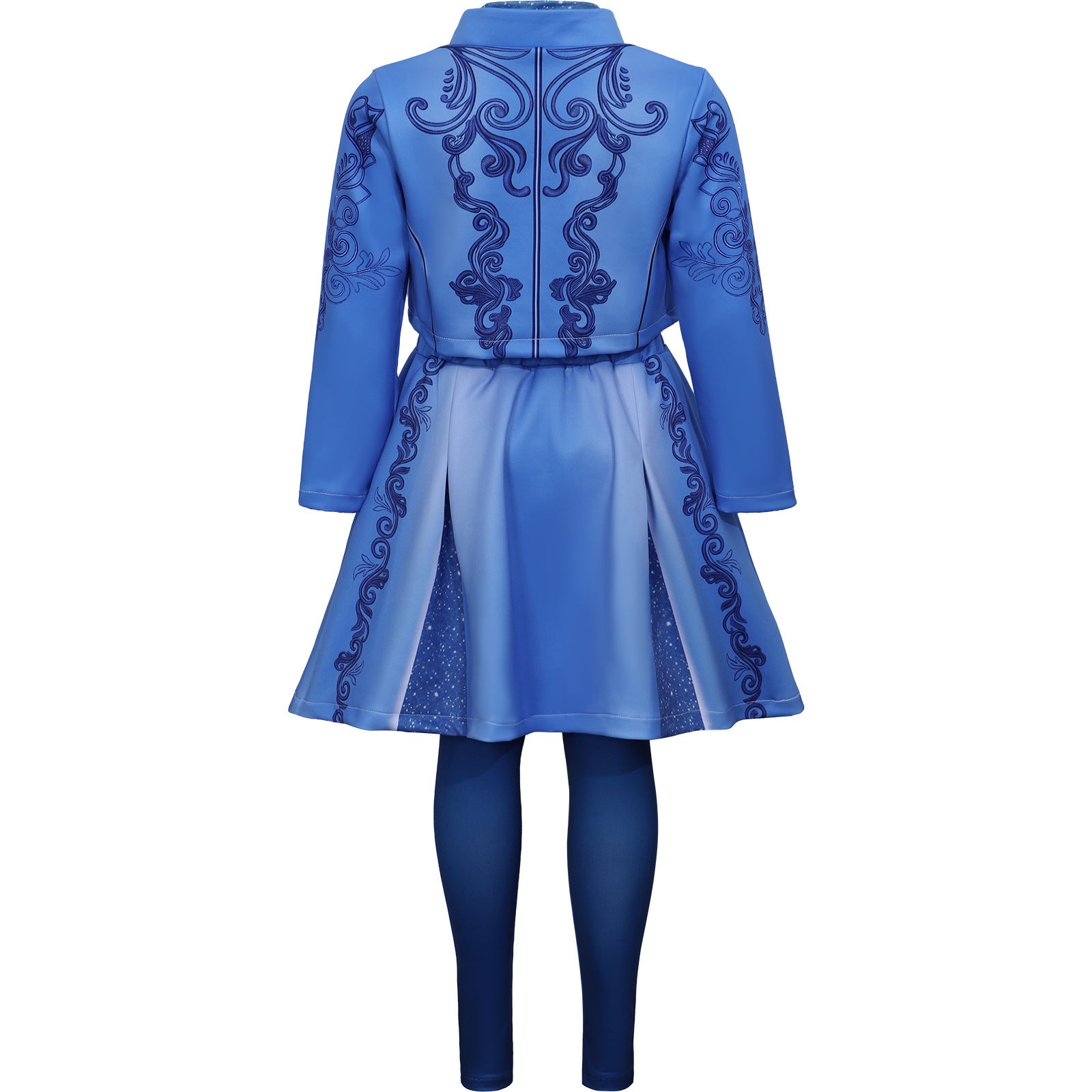 Chloe Cosplay Costume for Girls Blue Suit Dress Set from The Descendants 5 Star Wars Legacy