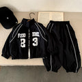 Male baby spring and autumn sports jacket set