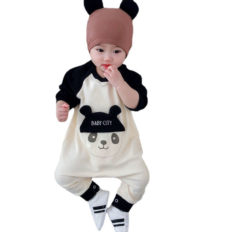 Outfit Onesie Casual Outdoor Clothes, Versatile for Newborns