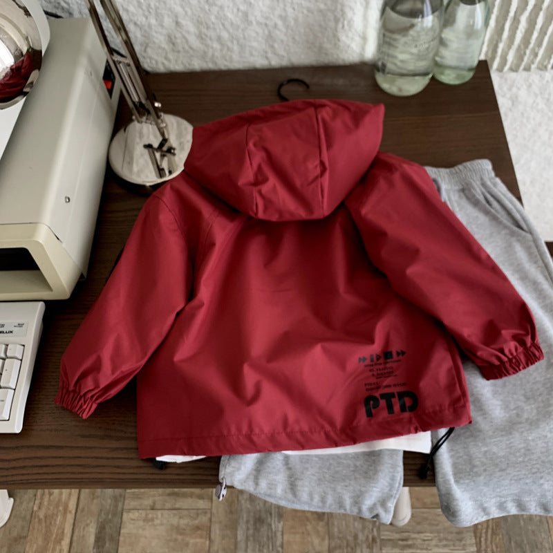 Children's assault jacket boys' coat spring and autumn styles
