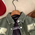 Boys' soft denim jacket for spring and autumn styles