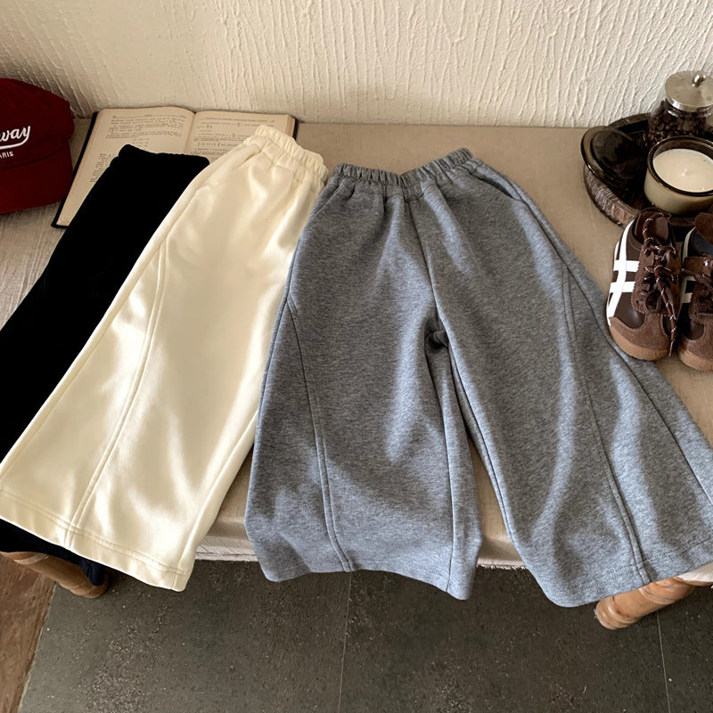 Small and medium-sized children's casual pants for loose sports