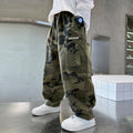 Children's Boys' Pants Long Pants Mid to Large Kids Cargo Casual Trousers Boy