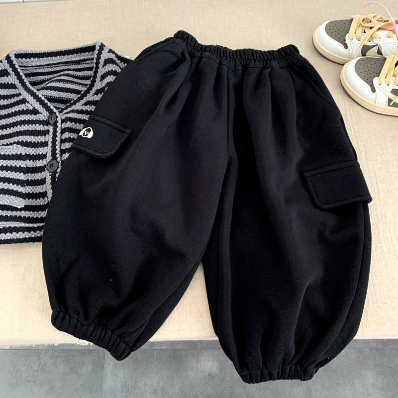 Children's and boys' sports pants for spring and autumn