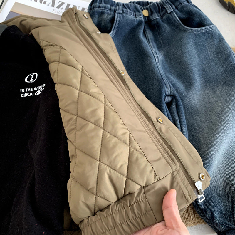 Small and medium-sized girls' baby jacket