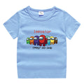 Children's summer short sleeved T-shirt