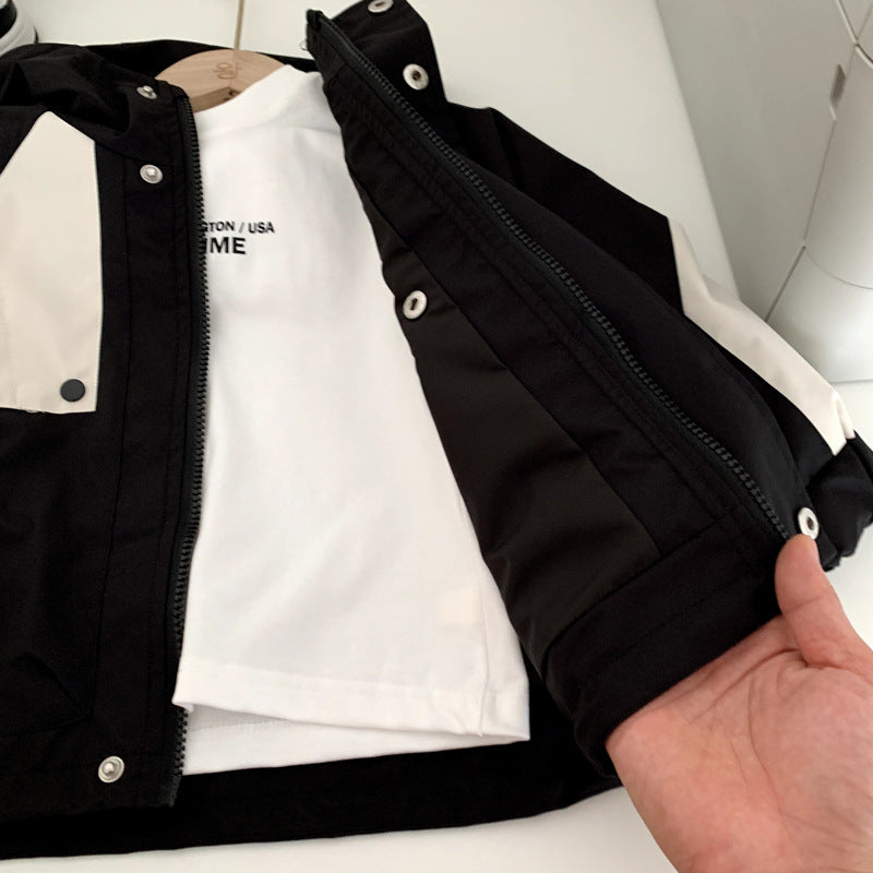 Children's clothing boys' autumn clothing assault suit jacket