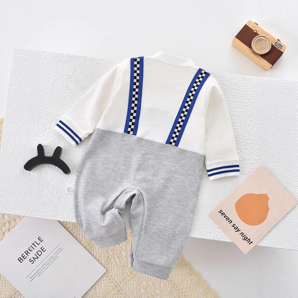 Newborn Baby Romper, Cartoon Two-Piece Style