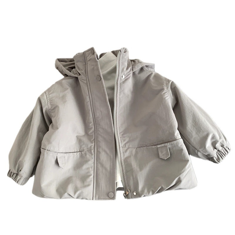 Boys' cotton jacket for autumn and winter