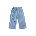 Children's Tencel Bow Denim Pants