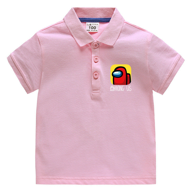 Among us children's lapel children's clothing