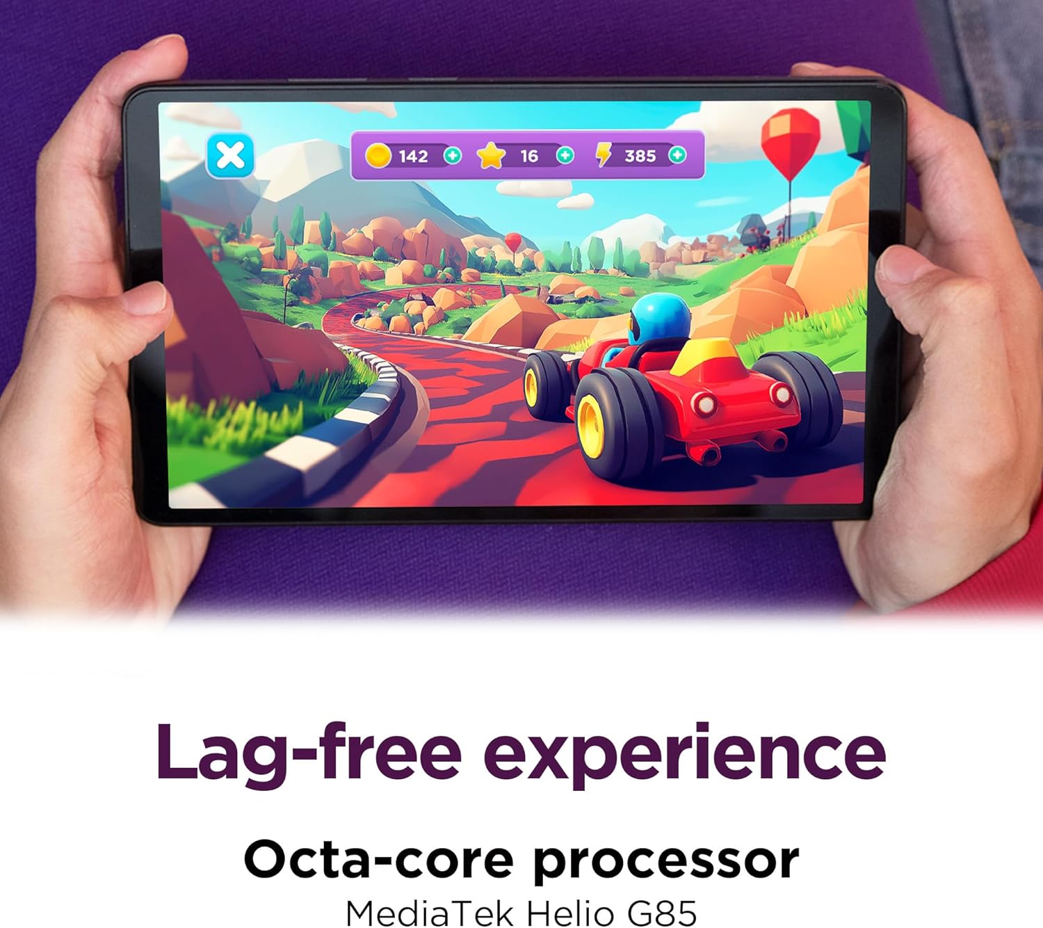 Lenovo Tab One – Tablet 8.7" HD con Funda Incluida