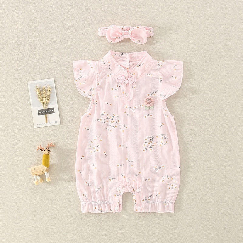 Baby Thin Princess Stylish Girl Baby Romper Onesie