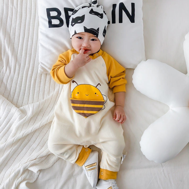 Outfit Onesie Casual Outdoor Clothes, Versatile for Newborns