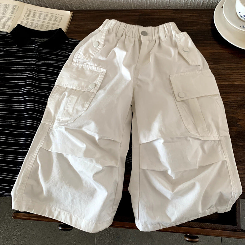 Spring and Autumn Men's and Women's Clothing Casual Pants Baby