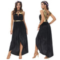 Halloween Greek Goddess Dress Classical Mythical Robe Costume for Nightclub Bar Performance Party Cosplay