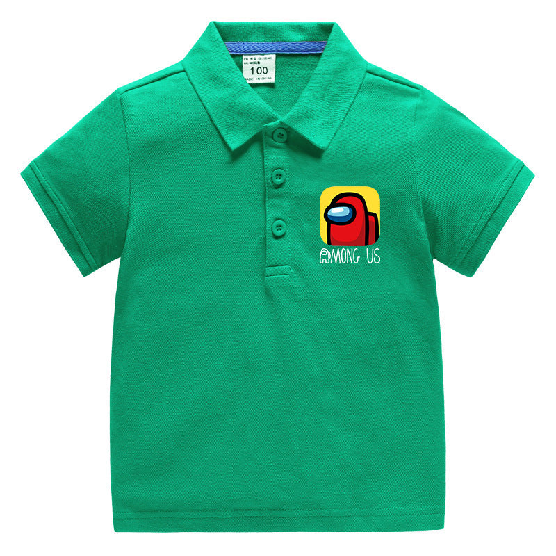 Among us children's lapel children's clothing
