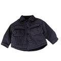 Girls' plaid cardigan casual top jacket