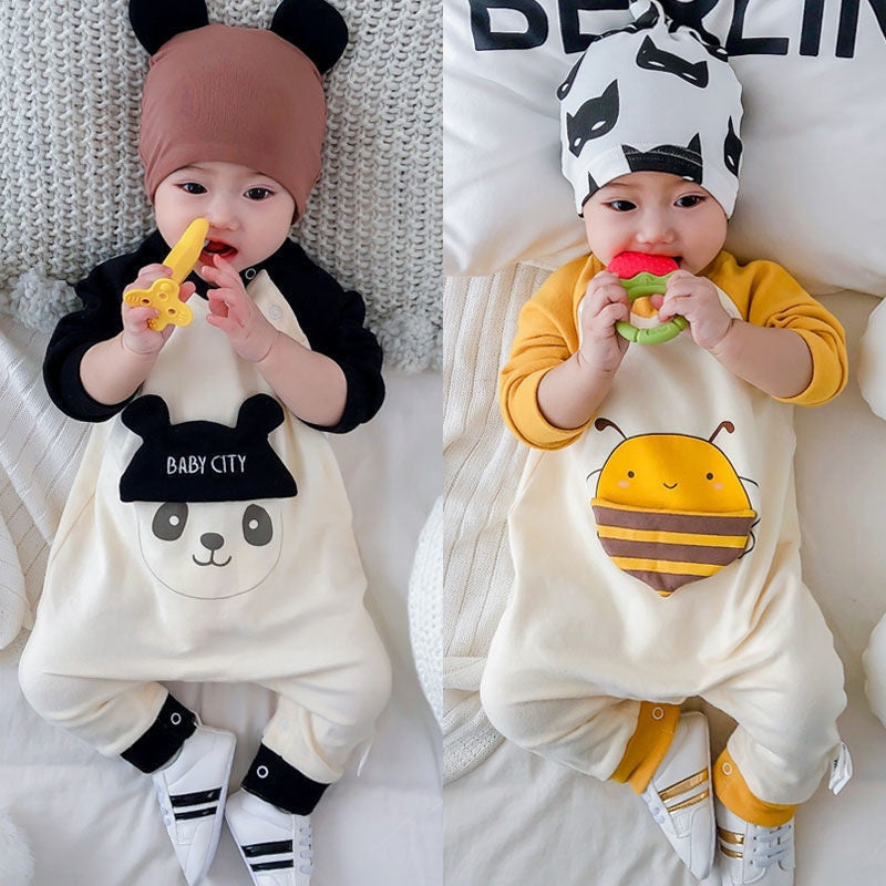 Outfit Onesie Casual Outdoor Clothes, Versatile for Newborns