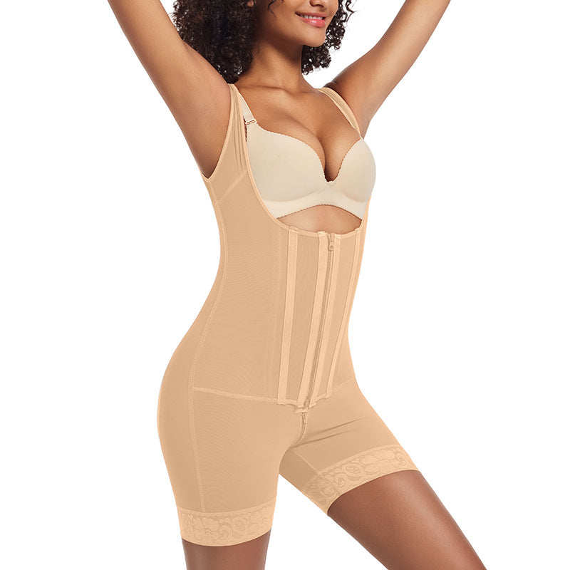 Bodyshaper Full-Body Shaping Suit Waist Trainer Tummy Control Butt Lifter Slimming Bodysuit Women Compression Shapewear