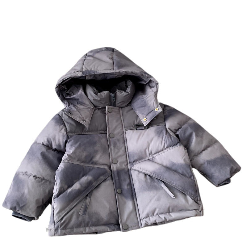 Thick and warm cotton clothes for children and baby girls