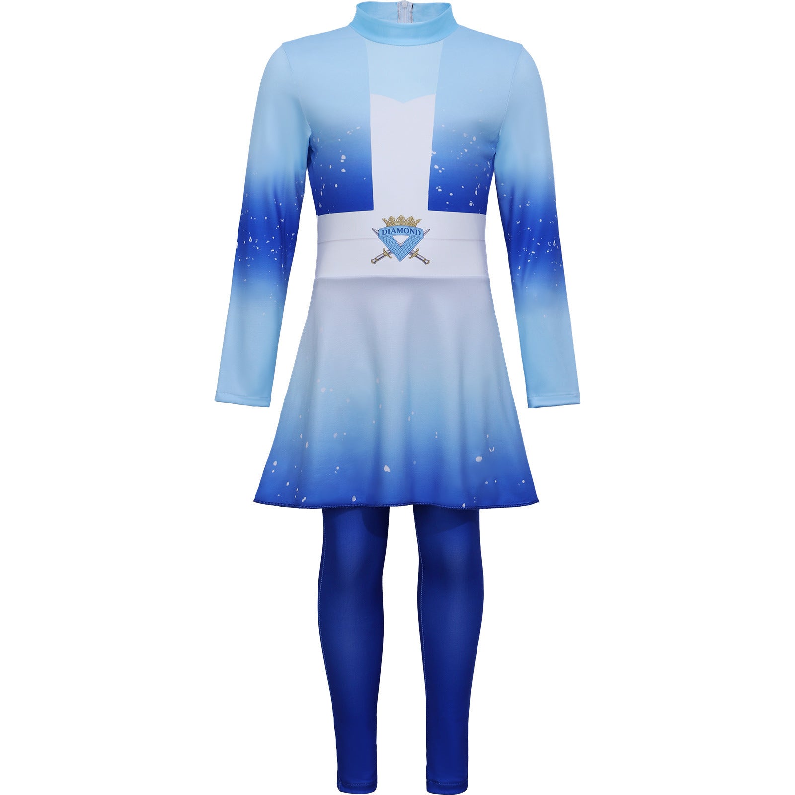 Halloween Descendants Evil Wonderland Chloe Cosplay Dress Cinderella's Daughter Stage Costume Dress