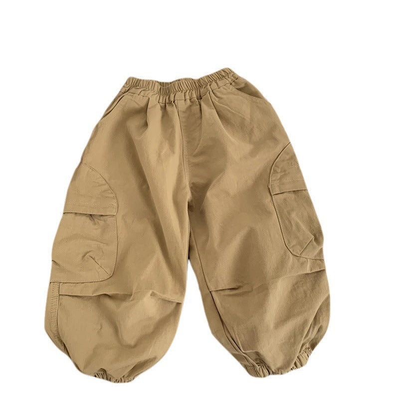 Casual children's versatile long pants autumn style