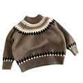 Children's Fair Island Jacquard Sweater