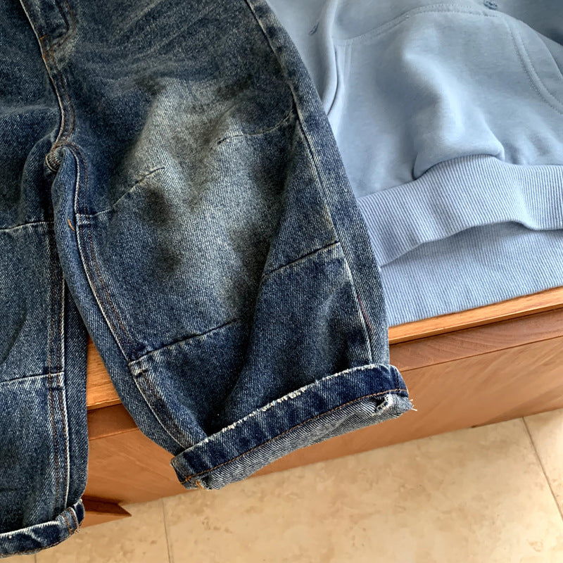 Boys' lazy style jeans autumn style
