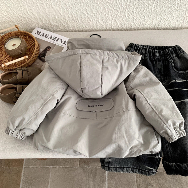 Boys' cotton jacket for autumn and winter