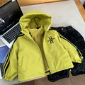 Children's Velvet Charge Coat 3-in-1 Boys' Autumn/Winter Cotton Jacket