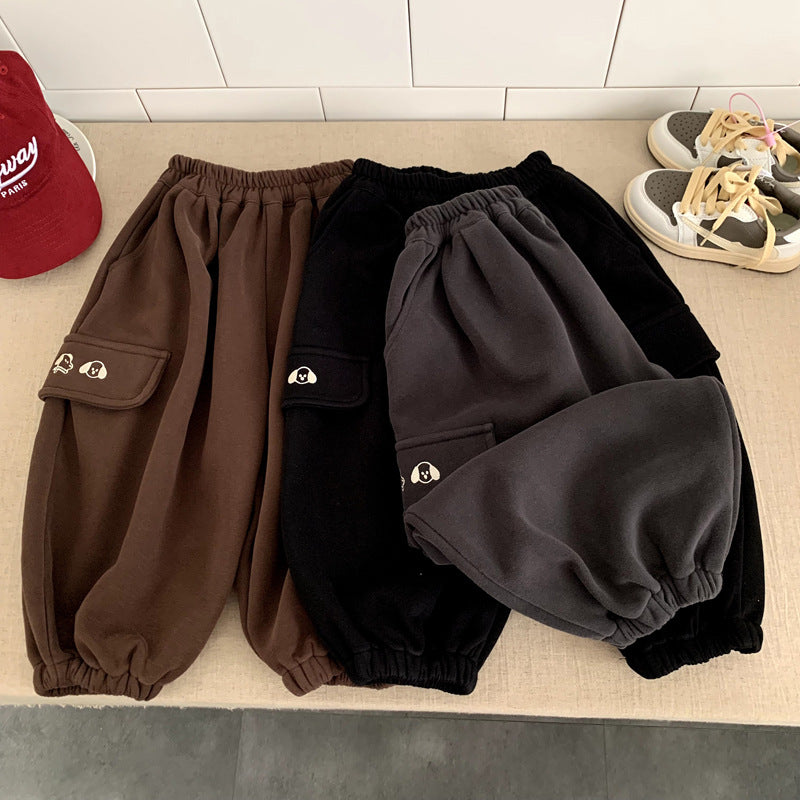 Children's and boys' sports pants for spring and autumn