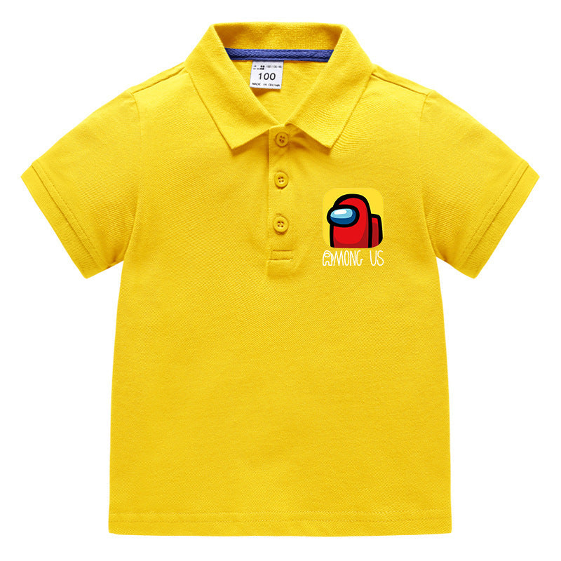 Among us children's lapel children's clothing