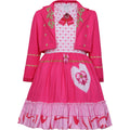 Heir of the Starlight Pink Princess Heart Lapel Suit Dress for Halloween Birthday Party Outfit