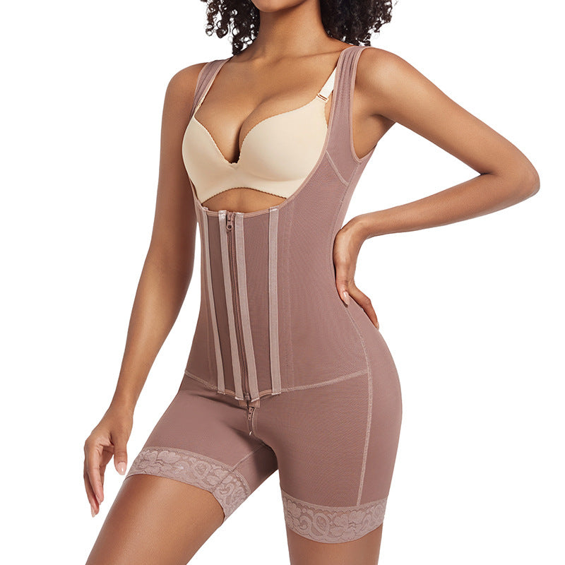 Bodyshaper Full-Body Shaping Suit Waist Trainer Tummy Control Butt Lifter Slimming Bodysuit Women Compression Shapewear