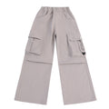 Casual Wide Leg Cargo Pants for Girls