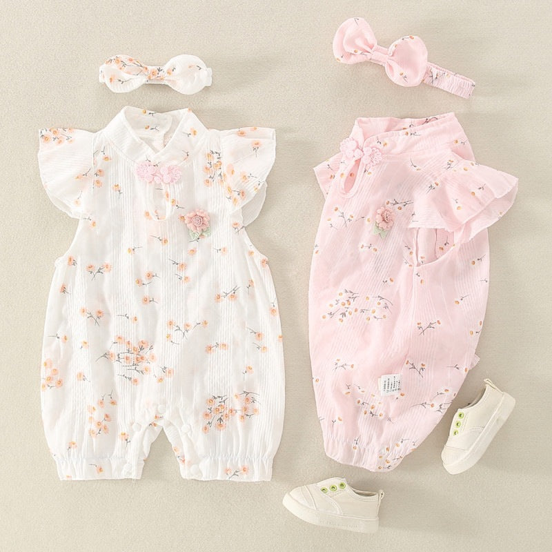 Baby Thin Princess Stylish Girl Baby Romper Onesie