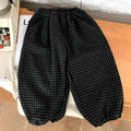 Boys' autumn and winter pants with thickened fleece