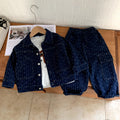 Children's denim two-piece set for spring and autumn styles