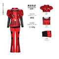 Halloween Descendants 4 Movies Same Four-Piece Suit Foreign Trade Children's Dress Women's Clothing Red Stage Performance Costume