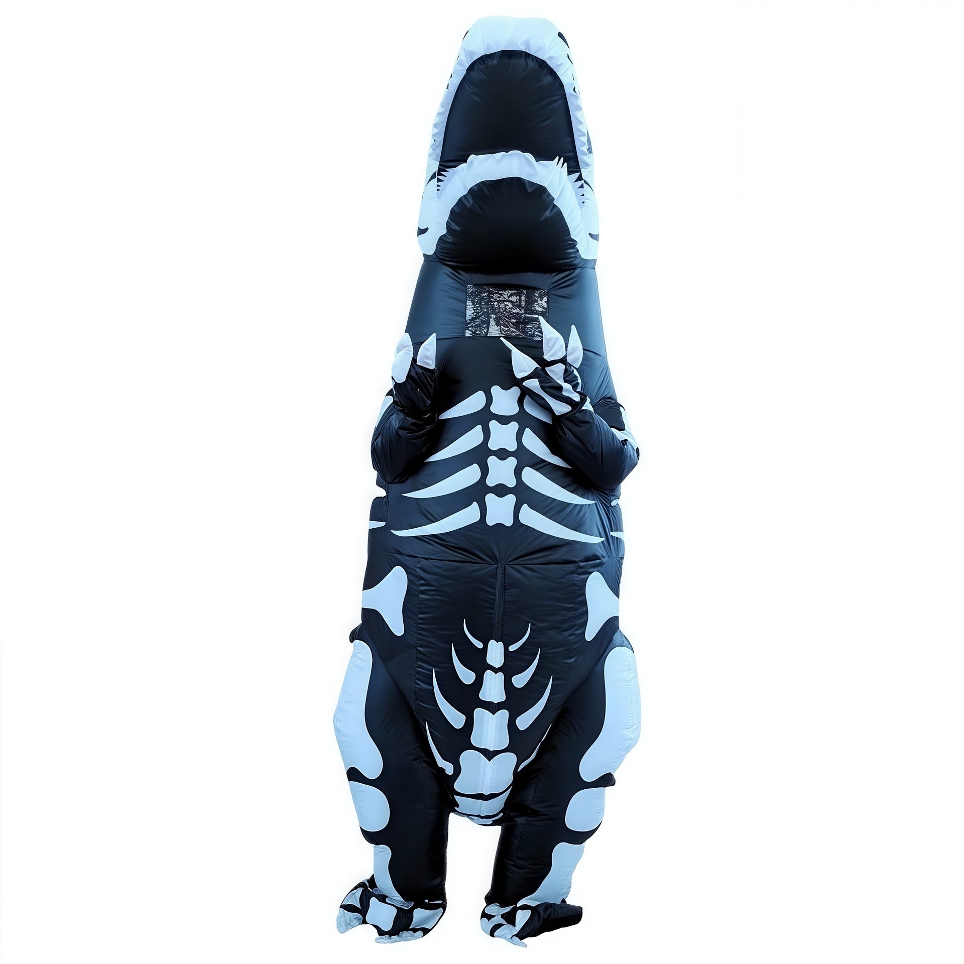 Halloween Zombie Tyrannosaurus Rex Dress-up Costume Funny Atmosphere Dress-up Stage Performance Skull Tyrannosaurus Rex Inflatable Suit