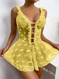 Yaguo Costume Multicolor Perspective Women's Qi Fart Skirt Support Bag Spot Lace Skirt