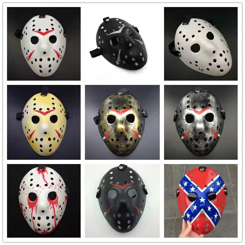 Halloween Mask Masquerade Thickened Jason Mask cosplay Funny Full Face Male Mask Performance Props